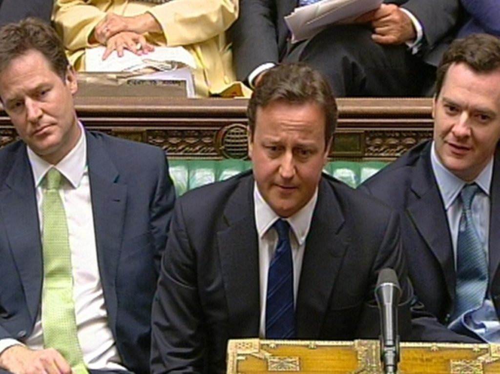 David Cameron appeared at a loss in this week's prime minister's questions