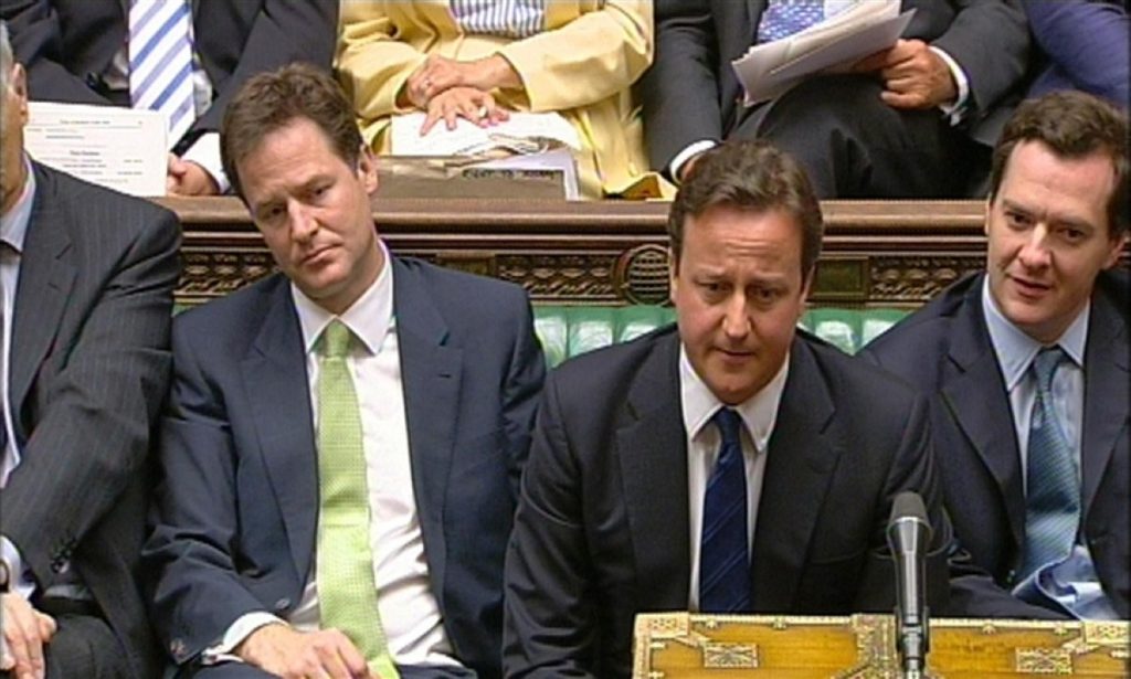 David Cameron in withering mode