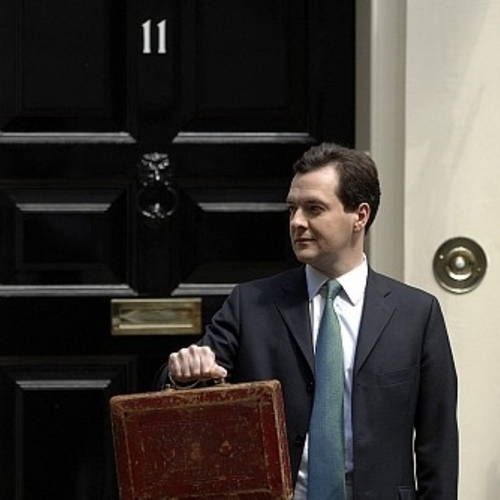 Relief for George Osborne ahead of next month's budget