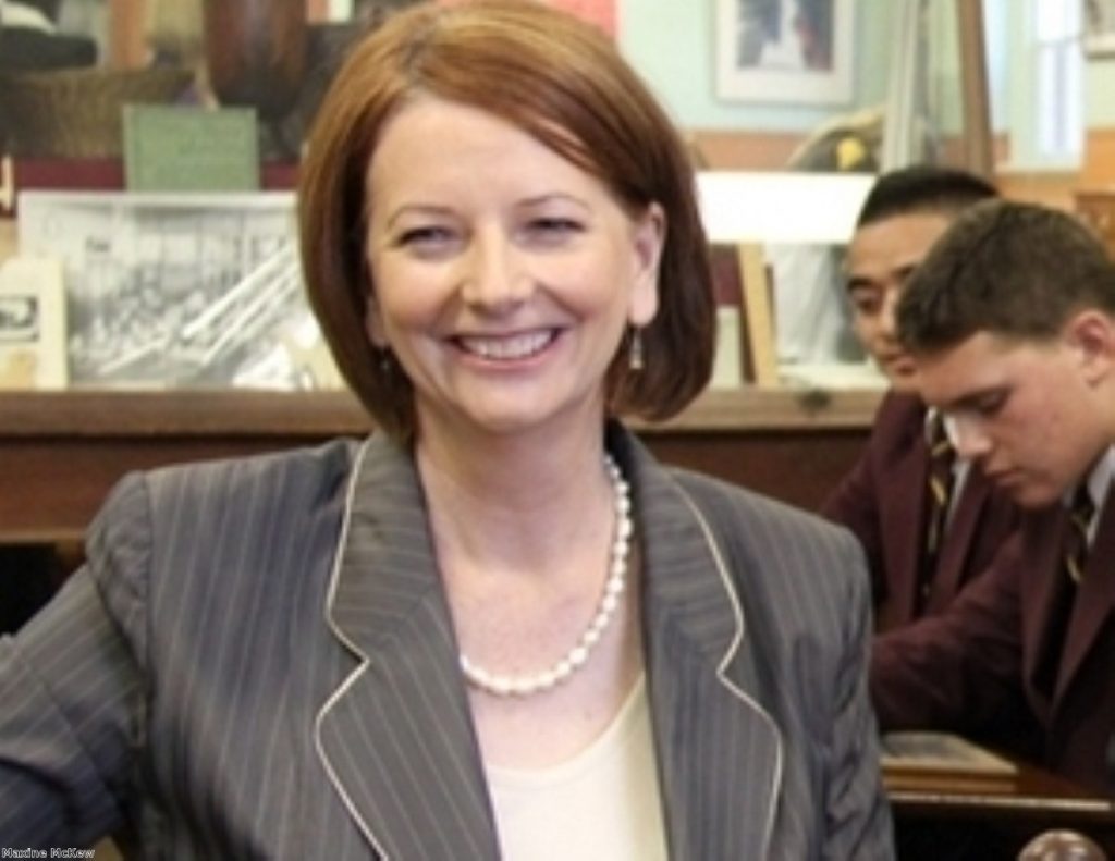 Julie Gillard: Australia's first PM managed three years in office.