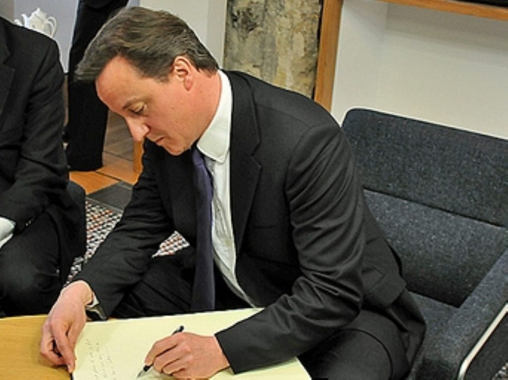 Cameron pushing ahead with national service plans