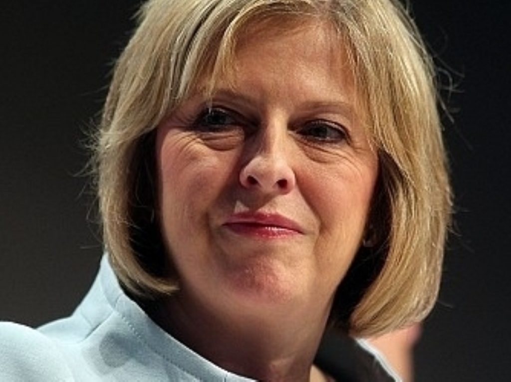 Theresa May, home secretary