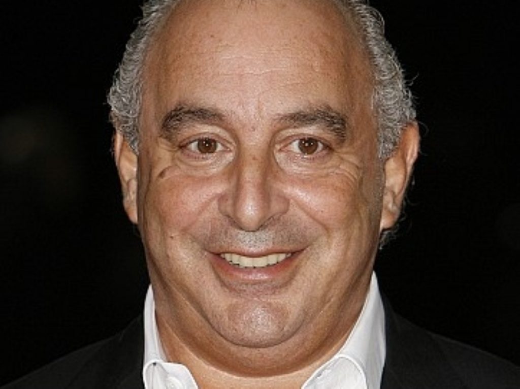 Sir Philip Green has been a focus of campaigners