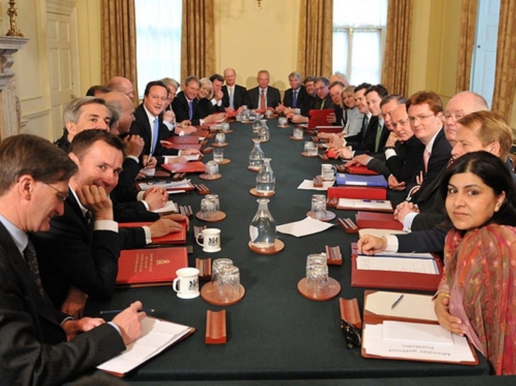 Rich list: 23 members of the Cabinet are millionaires.