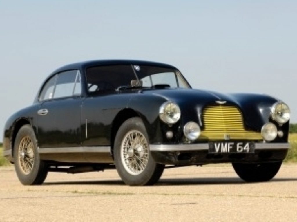 Not the most modern, but probably the best: A 1950 Aston Martin DB2 Team Car