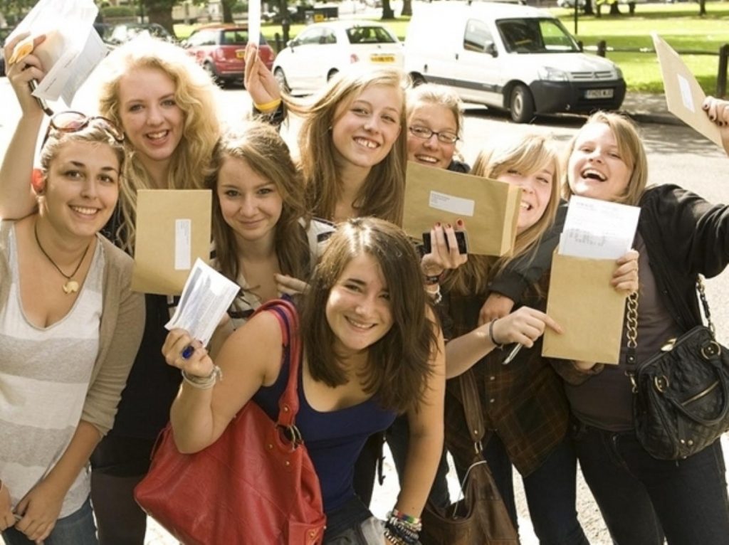 GCSE results day. Courtesy of Hammersmith and Fulham.
