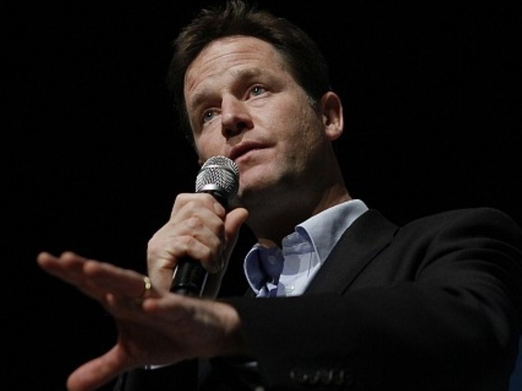 Clegg's first conference speech as deputy prime minister was lacking in triumphalism