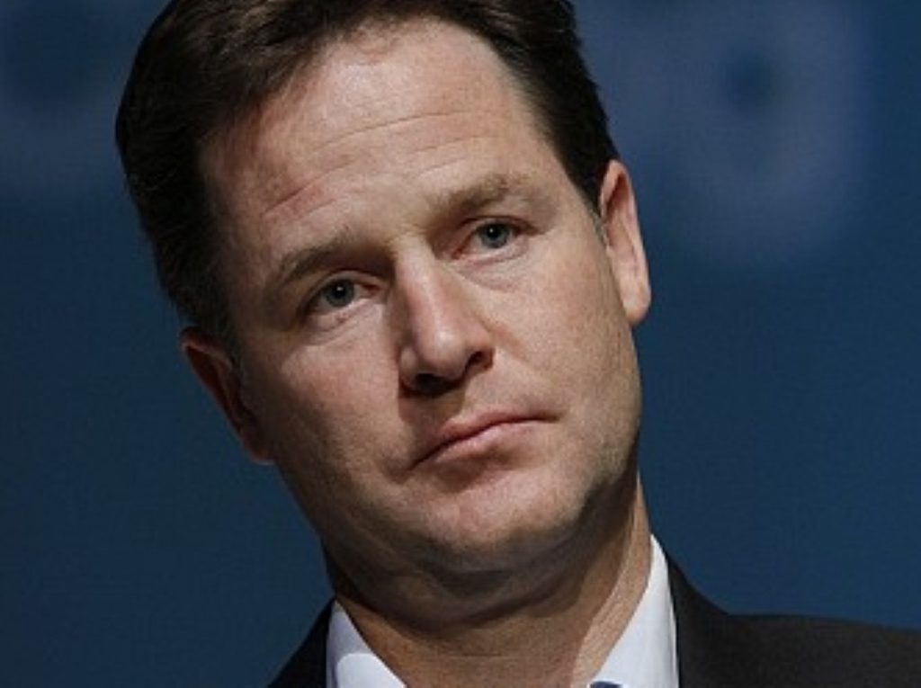 Deputy prime minister Nick Clegg gets "self-critical"