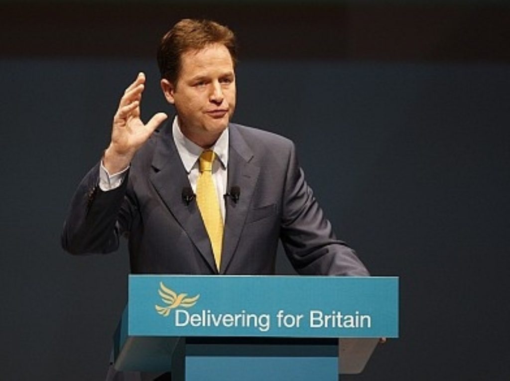 Clegg 'third most influential right-winger'