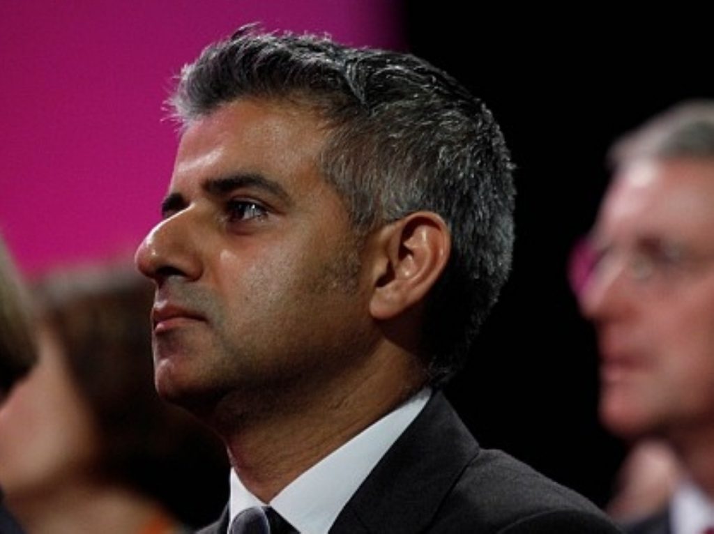 Sadiq Khan is hoping to be elected to the shadow Cabinet