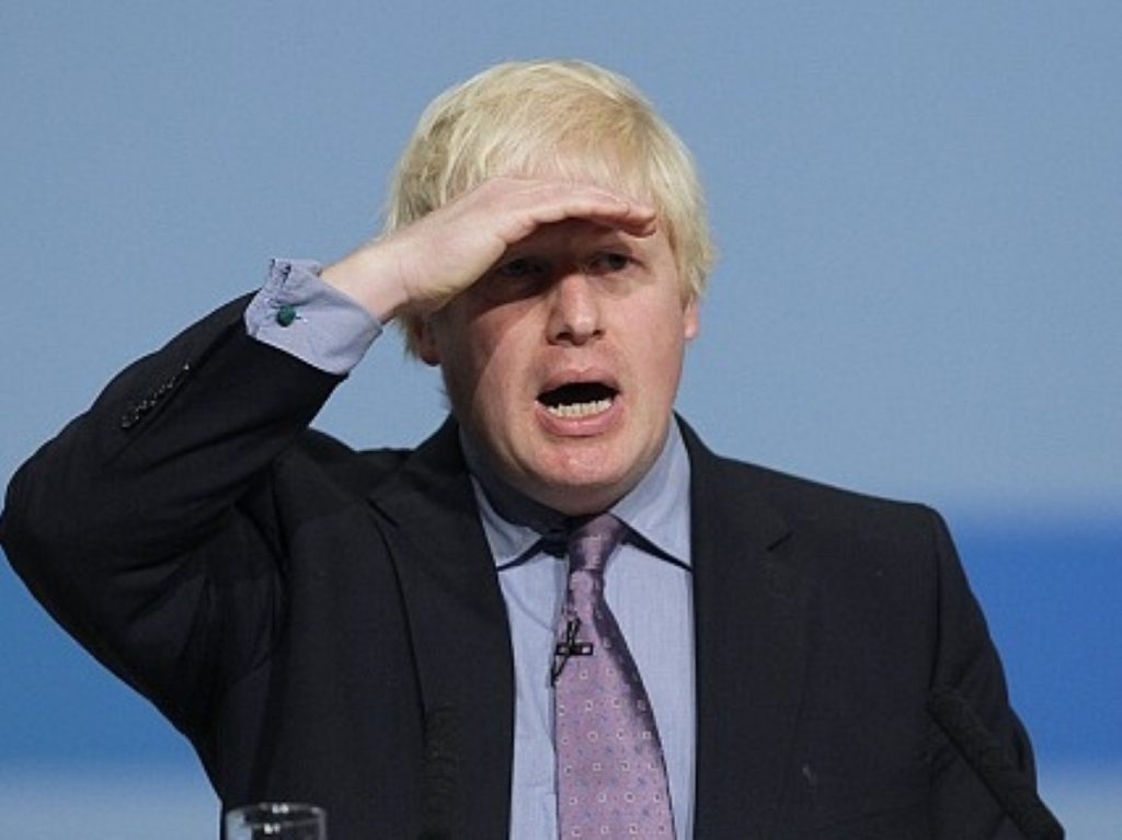 Boris Johnson calls for a 'Tory' London mayor - "no mucking about"