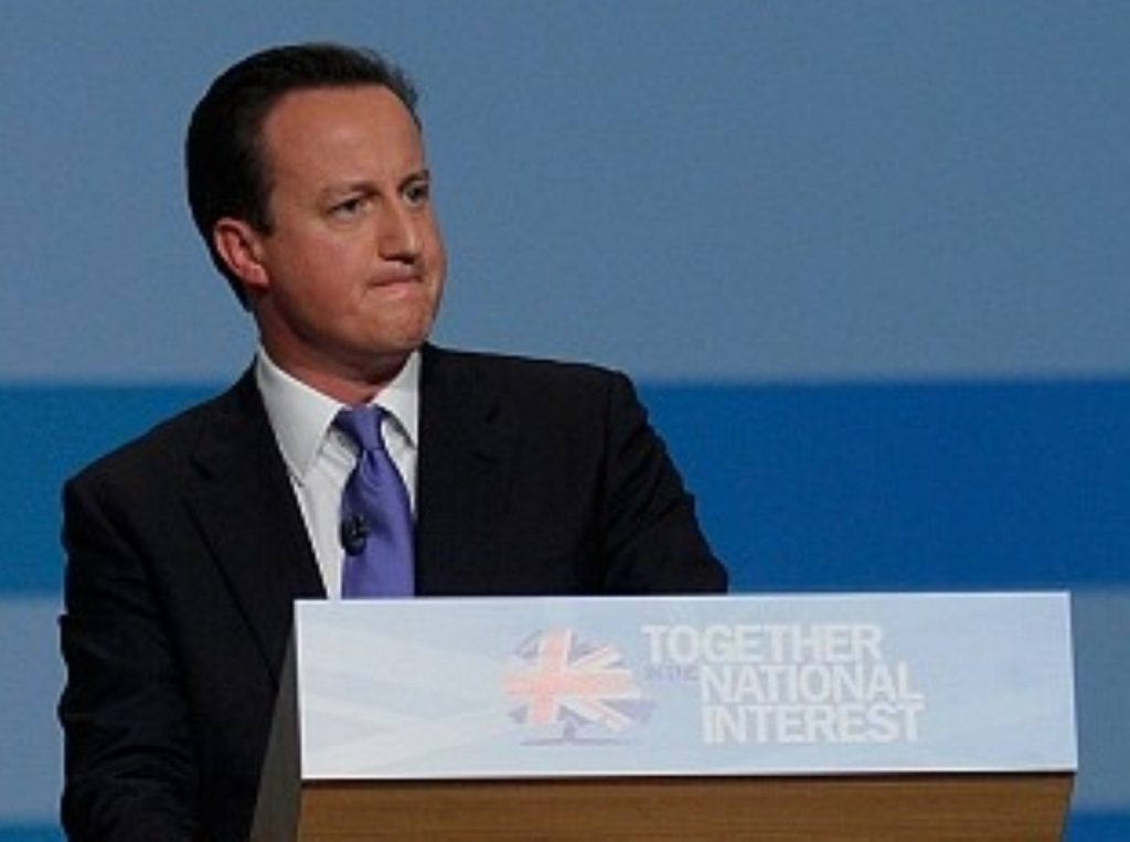 Unexpected result? Cameron saw no instant jump in his polling.