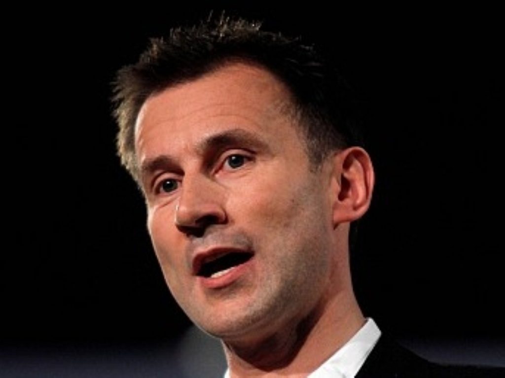 Jeremy Hunt NHS Reforms staffing A&E crisis Labour Department of Health