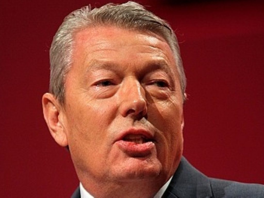 Alan Johnson sticks with Darling's approach - for now