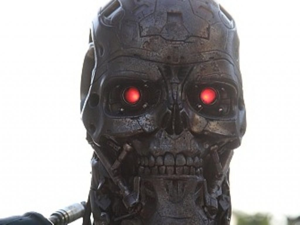 Cold and calculating: Ed Miliband is the Terminator.