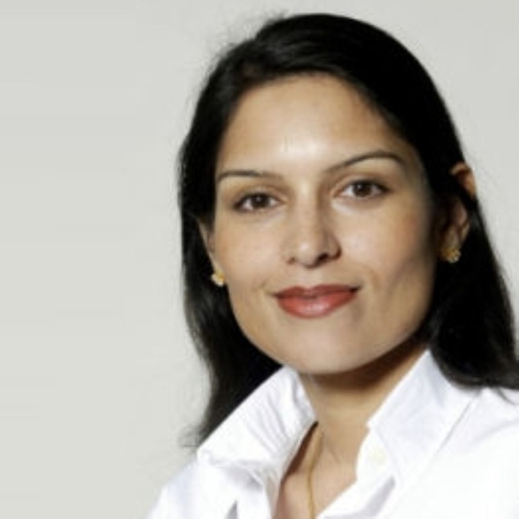 Priti Patel is unlikely to be impressed by her father's candidacy.