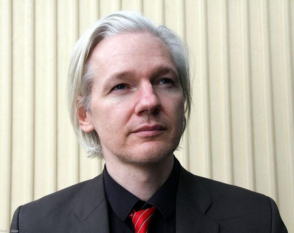 Assange is the controversial Australian founder of Wikileaks