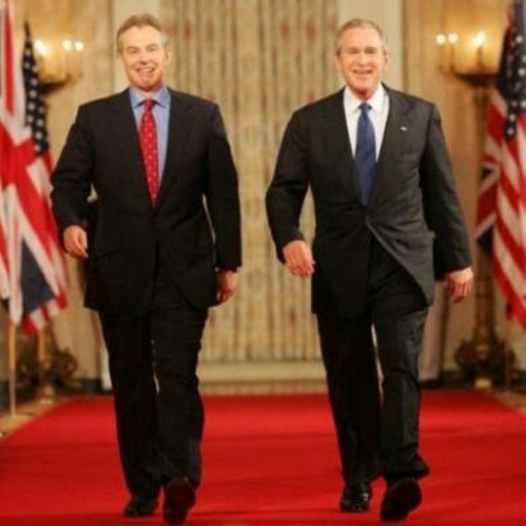 George Bush to award Tony Blair with presidential medal of freedom, highest US civil honour