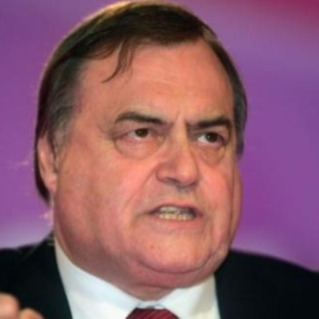 John Prescott served as deputy prime minister for over ten years between 1997 and 2007.