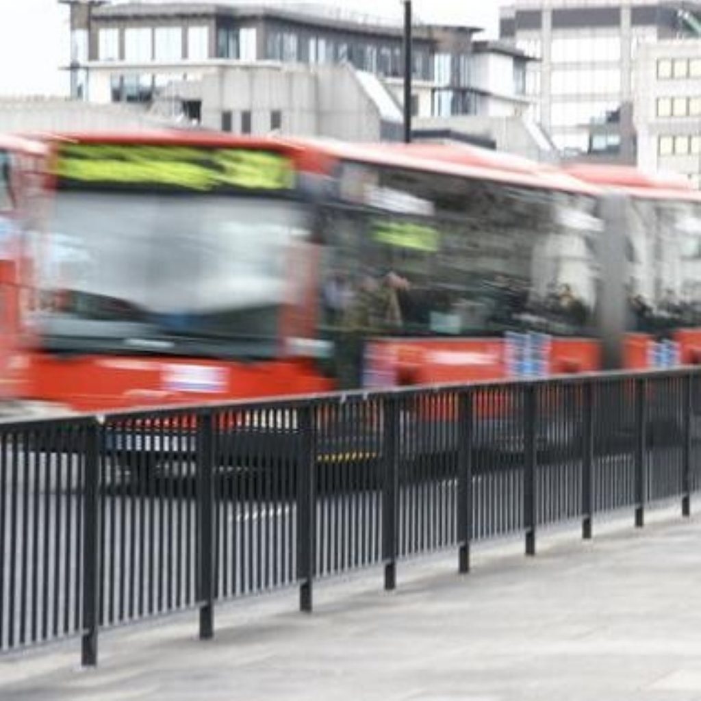 London buses attract Boris Johnson's attention
