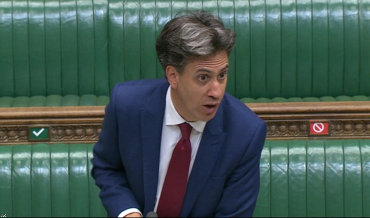 Ed Miliband's well-received speech saw him demand the prime minister justify his comments, but he refused to do so.