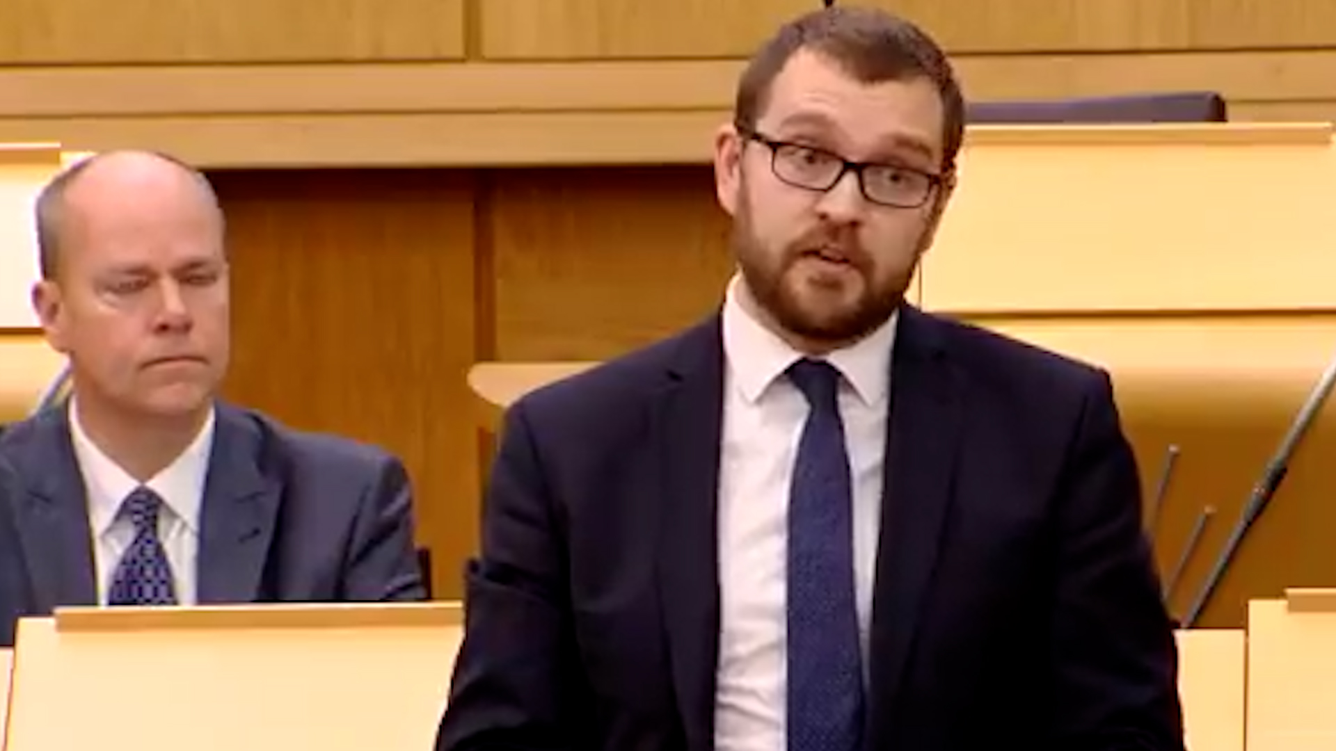 Oliver Mundell in the Scottish Parliament