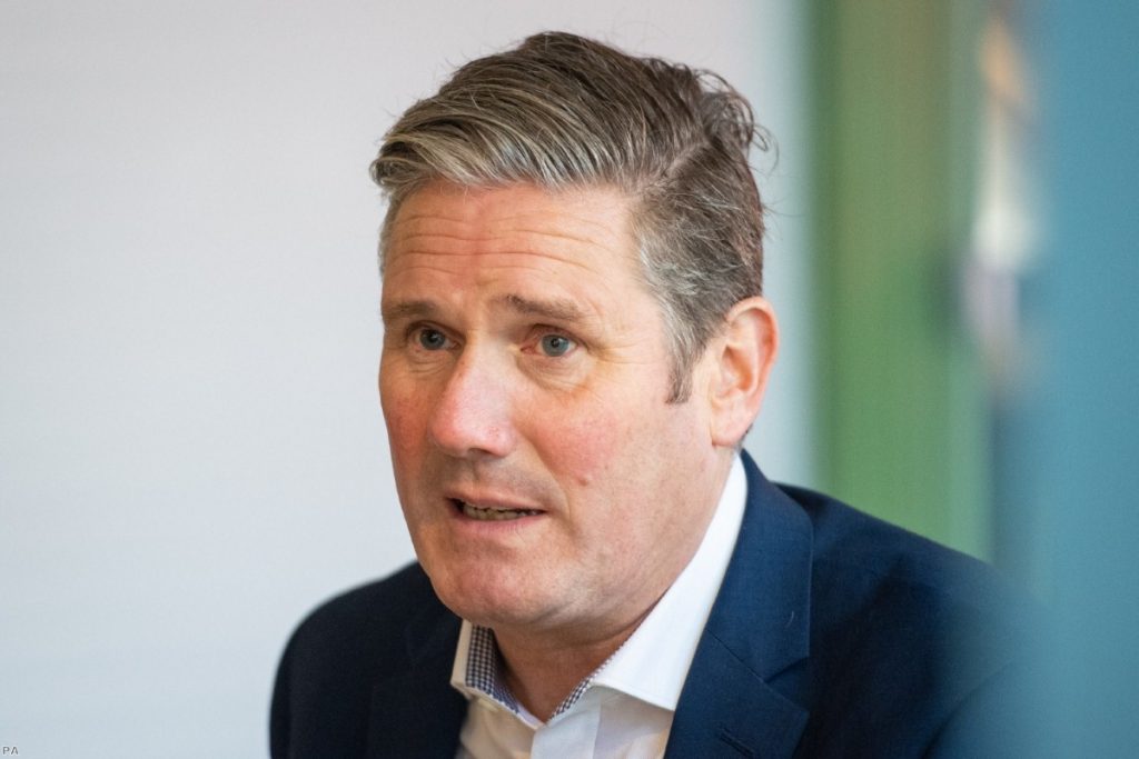 Starmer promised to address anti-semitism when he became leader of the Labour party.