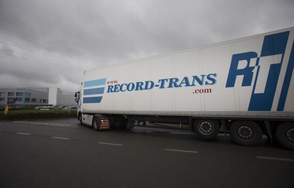 A truck enters the Pfizer Manufacturing plant in Puurs, Belgium  (photo: Press Association)